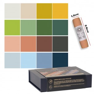 Landscape Half Stick Soft Pastel Set (16pc) Landscape Half Stick Soft Pastel Set (16pc)