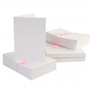 Anita's Card & Envelope A6 White Pack (50pc)