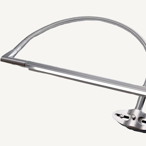 The Daylight Company: Techne - this artists' drafting lamp includes a secure clamp attachment and easily adjustable metal arm