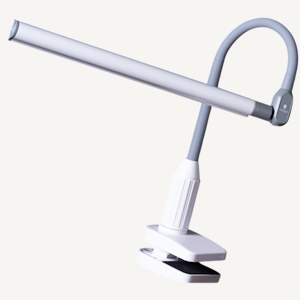 The Daylight Company: UnoPro Clamp Lamp - With an easy-to-use flexible arm, a sleek, minimalistic design, and a secure clamp attachment, the UnoPro Clamp is sure to fit in any studio or home setting