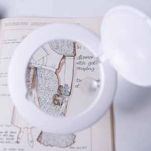 The Halo Go 2 Magnifying Lamp for artists' from The Daylight Company