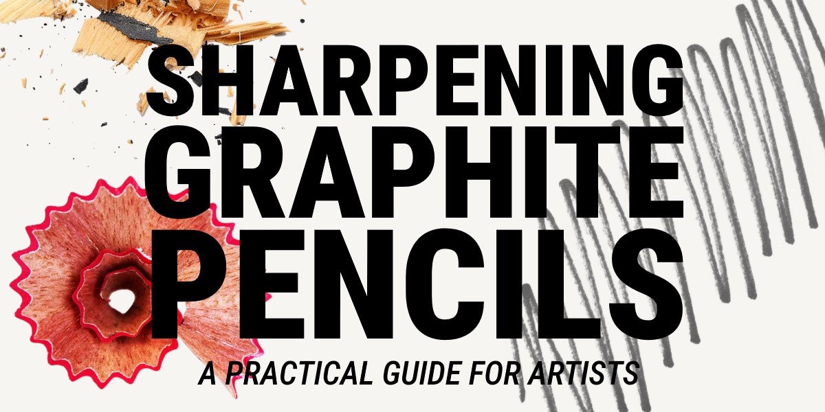 A main header image for the blog Sharpening Graphite Pencils
