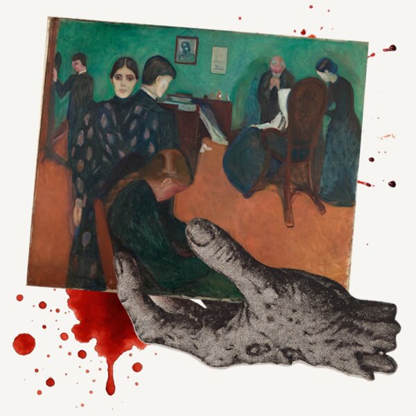 Edvard Munch – Death in the Sickroom (1893)