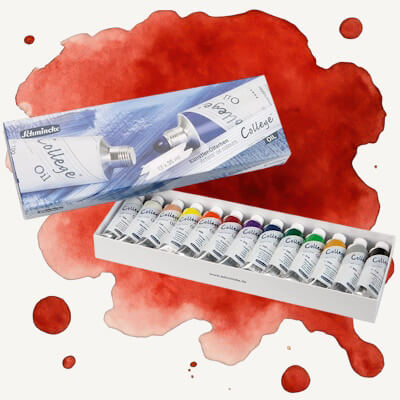 Schmincke College Oil Assorted Colour Set