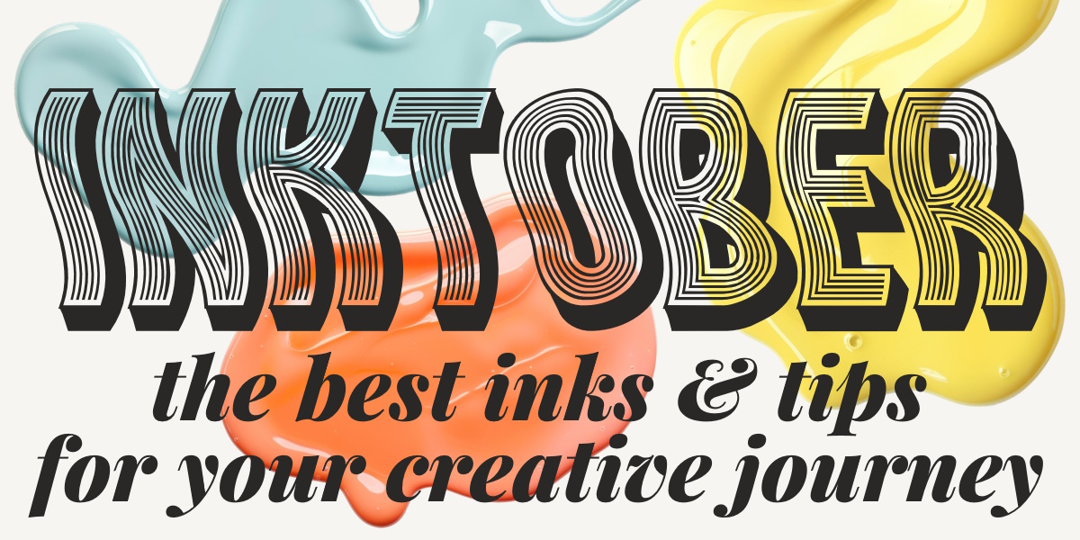 This Inktober, join us as we explore the subtle nuances and applications of acrylic, calligraphy, drawing and alcohol inks in your artwork