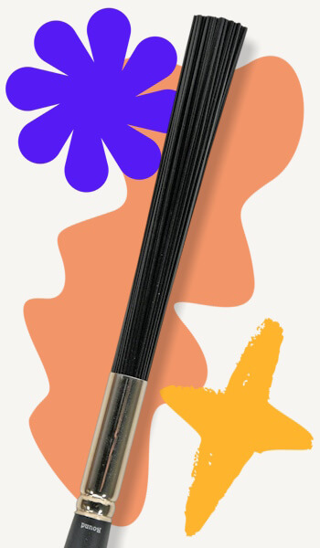 Liquitex Professional Round Splatter Brush