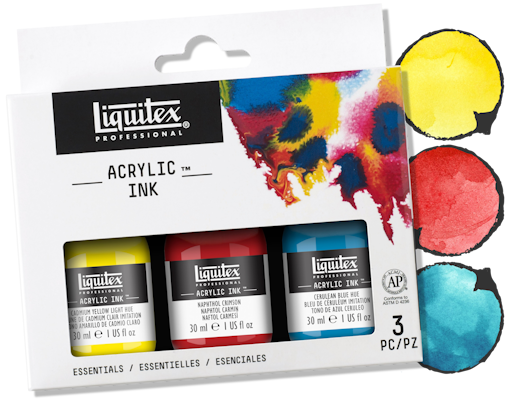 LQX Acrylic Ink Essentials Set
