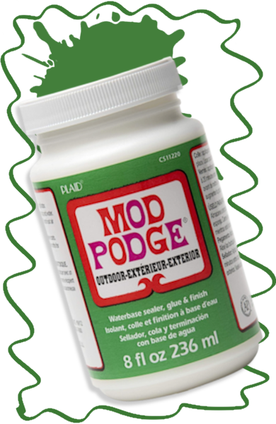 Mod Podge Outdoor