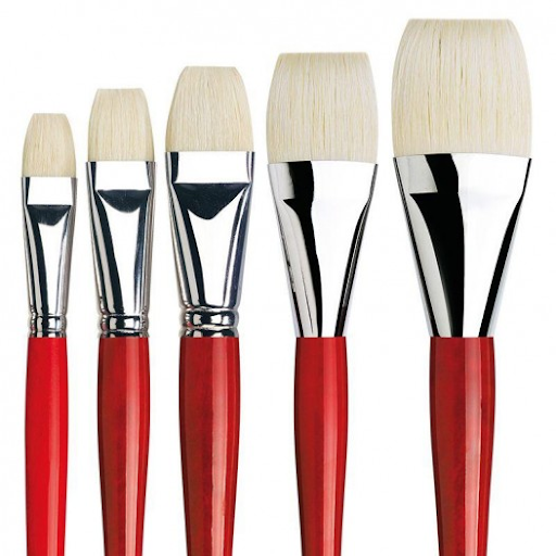 Professional brushes for gilding, stripping, paints and varnishes.