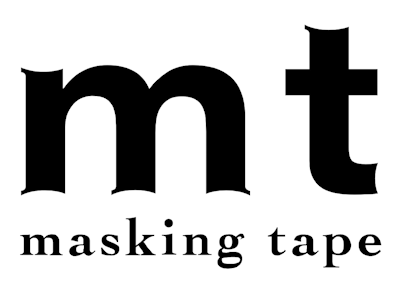 MT Washi Masking Tape - 25mm x 7M - Dotted Line Black