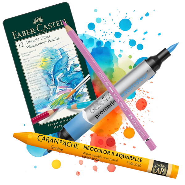 Watercolour Pencils and Markers